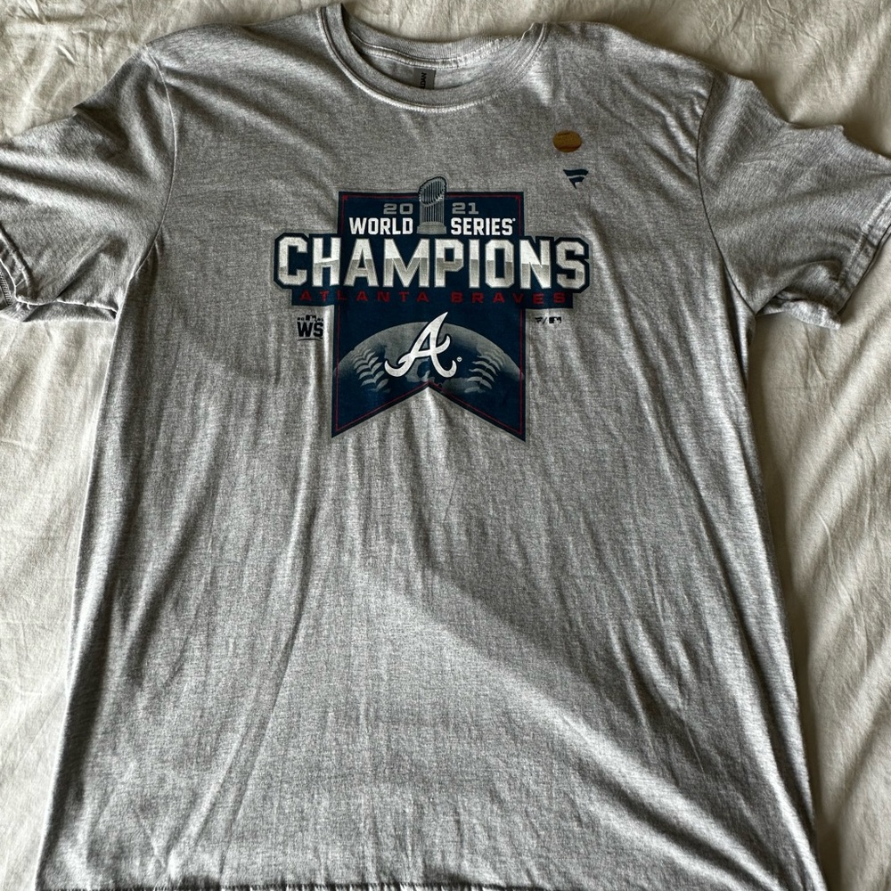 Men’s Atlanta Braves World Series Championship t-shirt